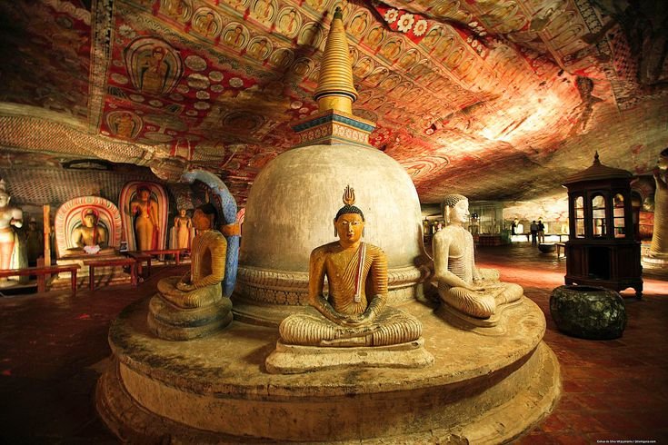 More places dambulla cave temple